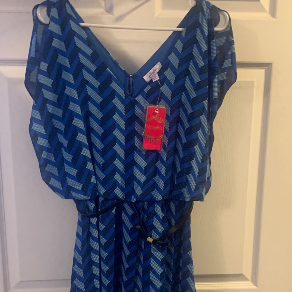 Juniors XL belted dress.